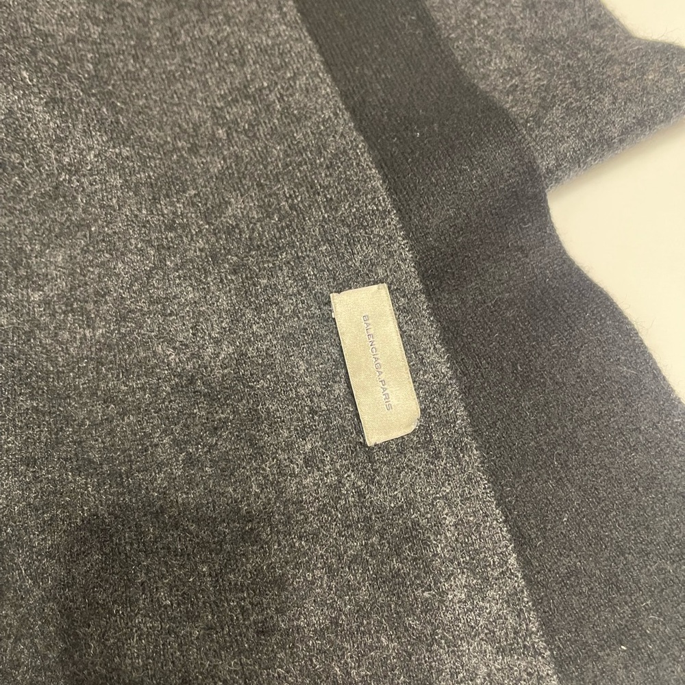 Balenciaga extra long wool scarf - Picture 1 of 4